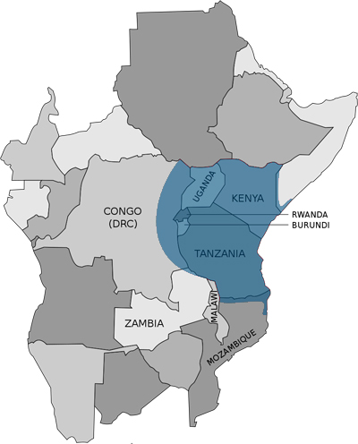 Kiswahili Map